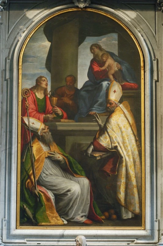 Madonna in trono col Bambino e santi
